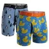 2UNDR Swing Shift Briefs 2-Pack (Penguins-Ducky)