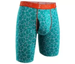 2UNDR Swing Shift Long Leg (Pool Party)