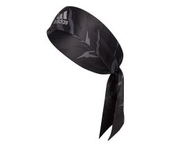 Adidas Alphaskin Print Tie Headband (Black)