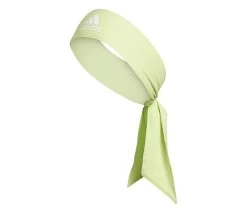 Adidas Alphaskin Tie Headband (Lime)