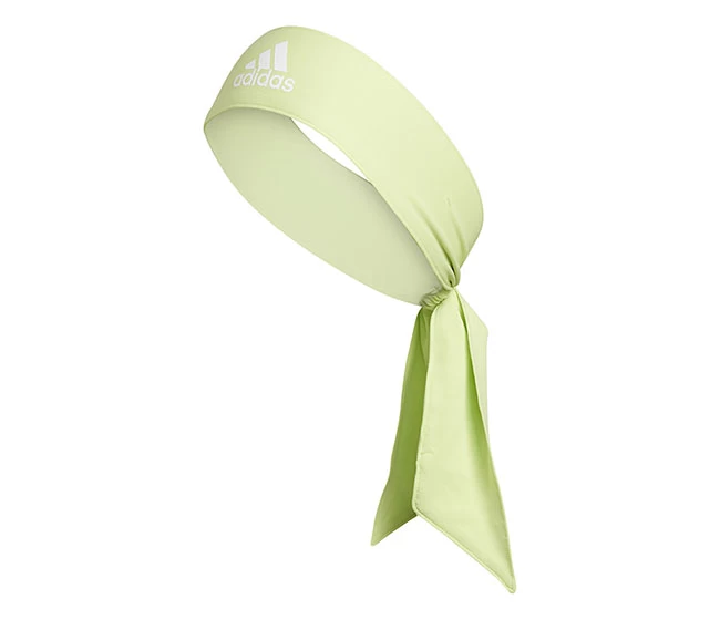 Adidas Alphaskin Tie Headband (Lime) 3 Adidas Alphaskin Tie Headband (Lime)