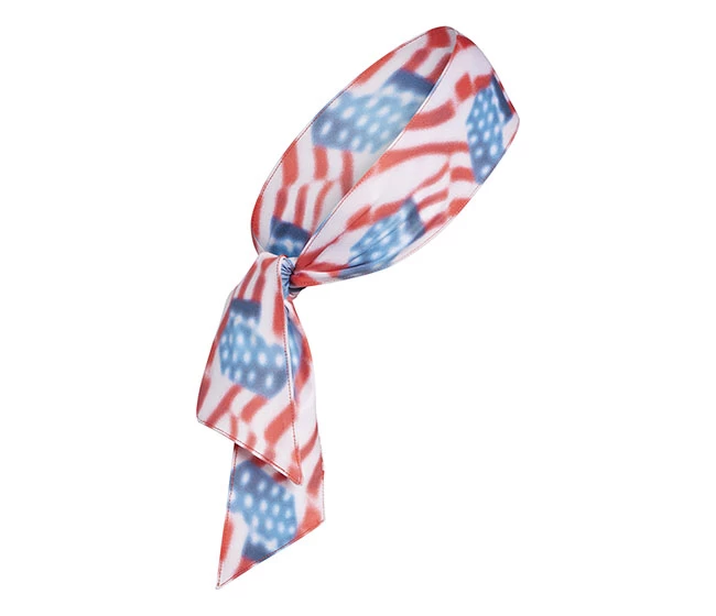 Adidas Alphaskin Americana AOP Headband (Blue/Red/White) 4 Adidas Alphaskin Americana AOP Headband (Blue/Red/White) - Image 2