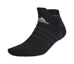 Adidas Tennis Cushioned Low Cut Socks (U) (Black)