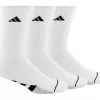 Adidas Men's Cushioned Crew (3x) (White) -Pickleball Shop CADS3X