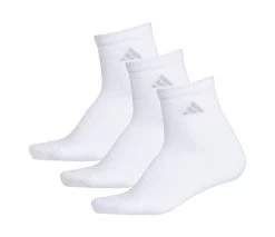 Adidas Women's Cushioned II 3-Pack Quarter (W) (White)