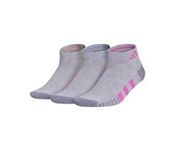 Adidas Women's Cushioned 3.0 3-Pack Low Cut (W) (Grey)