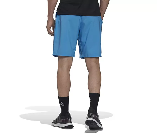 Adidas Club 3 Stripe Short 9" (M) (Blue) 4 Adidas Club 3 Stripe Short 9" (M) (Blue) - Image 2