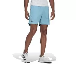 Adidas Tennis World Cup Short (M) (Bright Cyan)