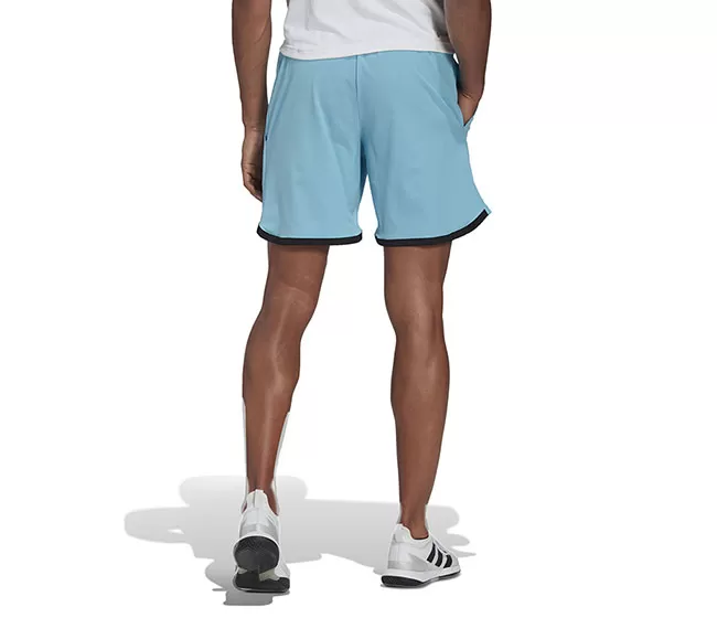 Adidas Tennis World Cup Short (M) (Bright Cyan) 4 Adidas Tennis World Cup Short (M) (Bright Cyan) - Image 2