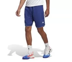 Adidas Premium Clubhouse 9" Short (M) (Victory Blue)