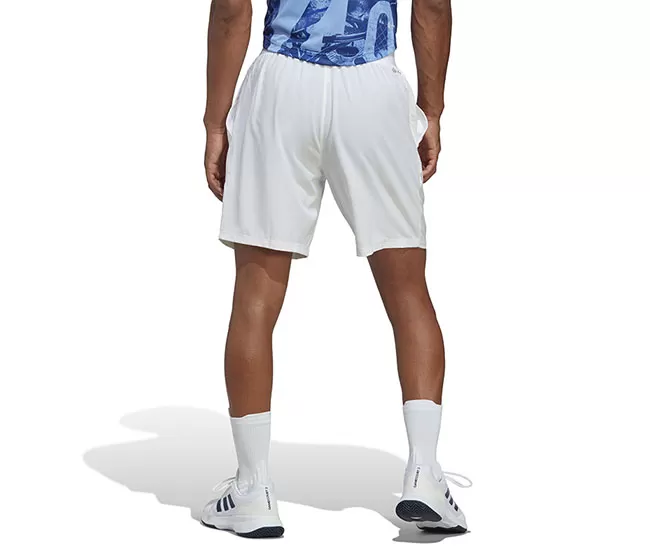 Adidas Club Stretch Woven 7" Short (M) (White) 4 Adidas Club Stretch Woven 7" Short (M) (White) - Image 2