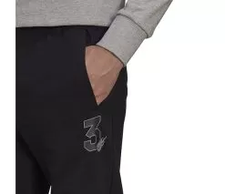 Adidas Tennis Graphic Pant (M) (Black) -Pickleball Shop CAMJ08 BLK 4