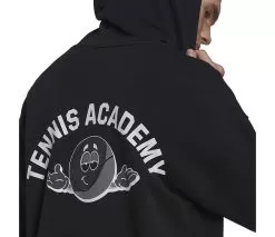 Adidas Clubhouse Hoodie (M) (Black) 7 Adidas Clubhouse Hoodie (M) (Black) -Pickleball Shop CAMJ35 BLK 3