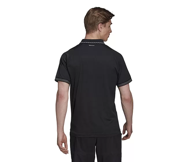 Adidas Freelift Primeblue Polo (M) (Black) 4 Adidas Freelift Primeblue Polo (M) (Black) - Image 2