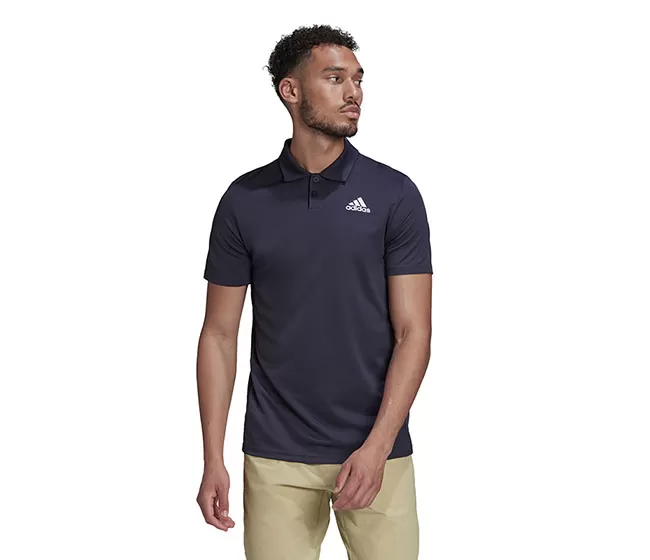 Adidas Heat.RDY Polo (M) (Navy) 3 Adidas Heat.RDY Polo (M) (Navy)