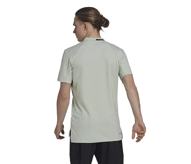 Adidas US Series Polo (M) (Linen Green) 4 Adidas US Series Polo (M) (Linen Green) - Image 2