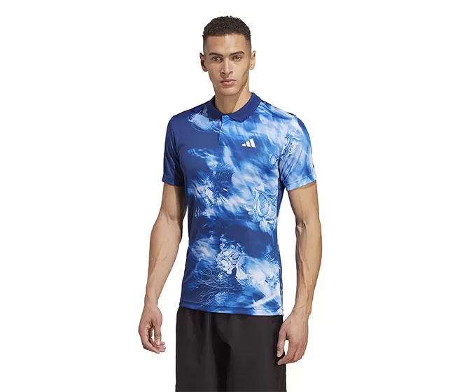 Adidas Melbourne Freelift Polo (M) (Victory Blue) 3 Adidas Melbourne Freelift Polo (M) (Victory Blue)