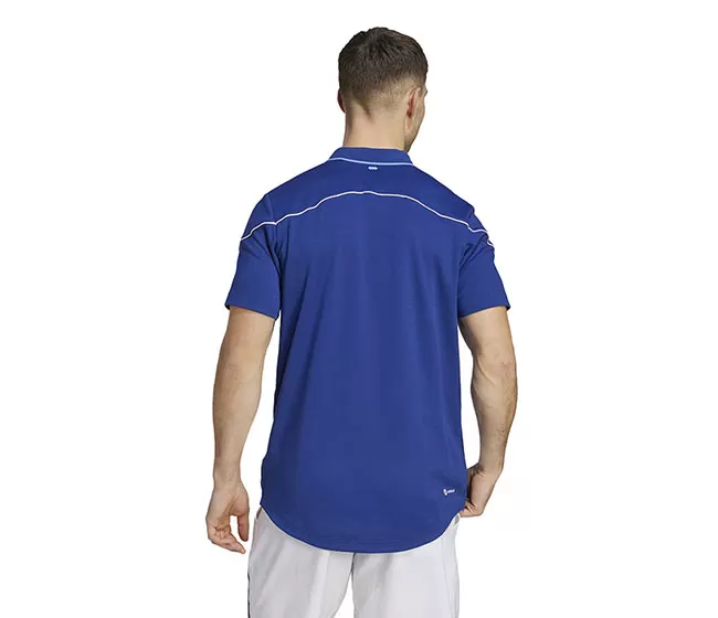 Adidas Premium Clubhouse Polo (M) (Victory Blue) 4 Adidas Premium Clubhouse Polo (M) (Victory Blue) - Image 2