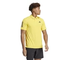 Adidas Club 3 Stripe Polo (M) (Bold Gold)