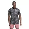 Adidas Club Graphic Polo (M) (Grey) -Pickleball Shop CAMP7Q GRY 1