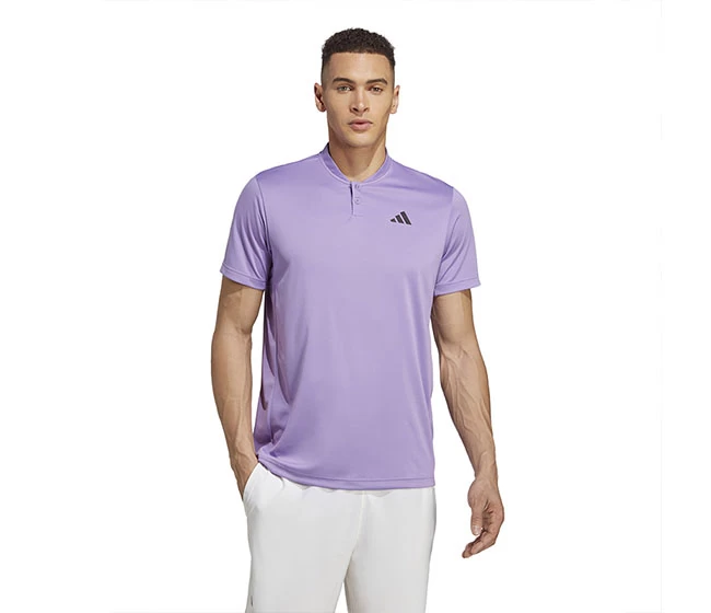 Adidas Club Henley (M) (Violet Fusion) 3 Adidas Club Henley (M) (Violet Fusion)