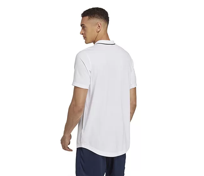 Adidas Club Pique Polo (M) (White) 4 Adidas Club Pique Polo (M) (White) - Image 2