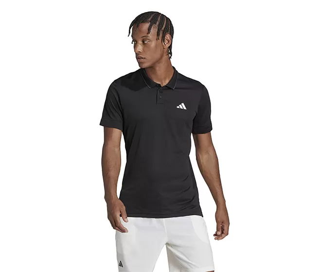 Adidas Tennis Freelift Polo (M) (Black) 3 Adidas Tennis Freelift Polo (M) (Black)