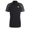 Adidas Club Polo (M) (Black/Grey) 1 Adidas Club Polo (M) (Black/Grey) -Pickleball Shop CAMPM8 BLK 1