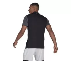 Adidas Club Polo (M) (Black/Grey) -Pickleball Shop CAMPM8 BLK 3