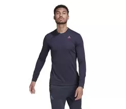 Adidas Freelift Long Sleeve Tee (M) (Navy)