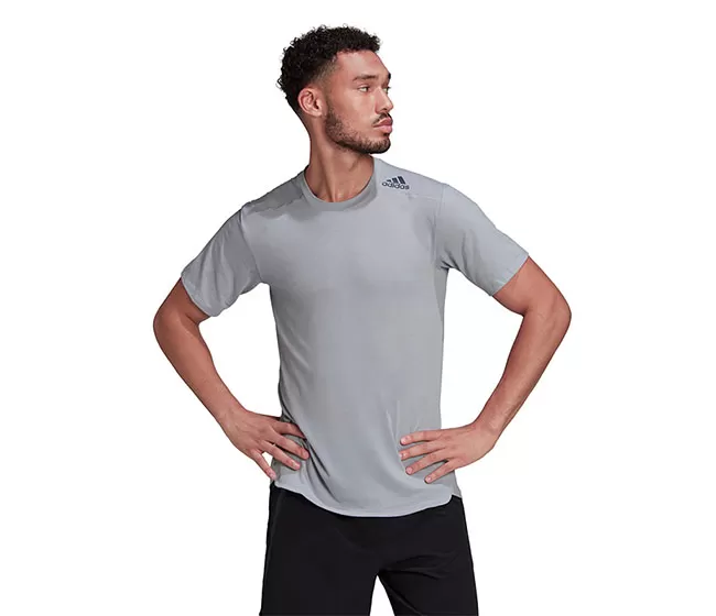 Adidas Designed 4 Sport Tee (M) (Grey) 3 Adidas Designed 4 Sport Tee (M) (Grey)