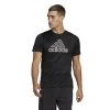 Adidas Badge Of Sport Primeblue Tee (M) (Black) 2 Adidas Badge Of Sport Primeblue Tee (M) (Black) -Pickleball Shop CAMT6W BLK 1