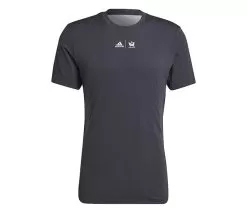 Adidas New York Printed Tee (U) (Dark Grey) -Pickleball Shop CAMT79 GRY 4