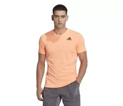 Adidas New York Freelift Tee (M) (Orange)