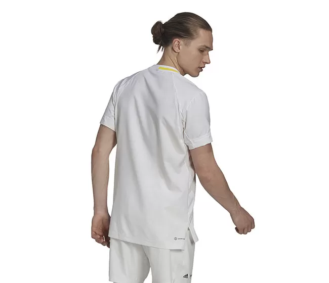 Adidas London Stretch Woven Tee (M) (White) 4 Adidas London Stretch Woven Tee (M) (White) - Image 2