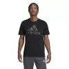 Adidas Essentials Camo Tee (M) (Black)