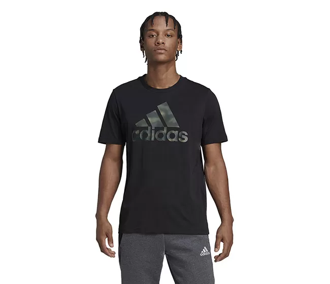 Adidas Essentials Camo Tee (M) (Black) 3 Adidas Essentials Camo Tee (M) (Black)