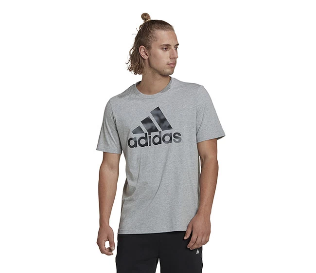 Adidas Essentials Camo Tee (M) (Grey) 3 Adidas Essentials Camo Tee (M) (Grey)