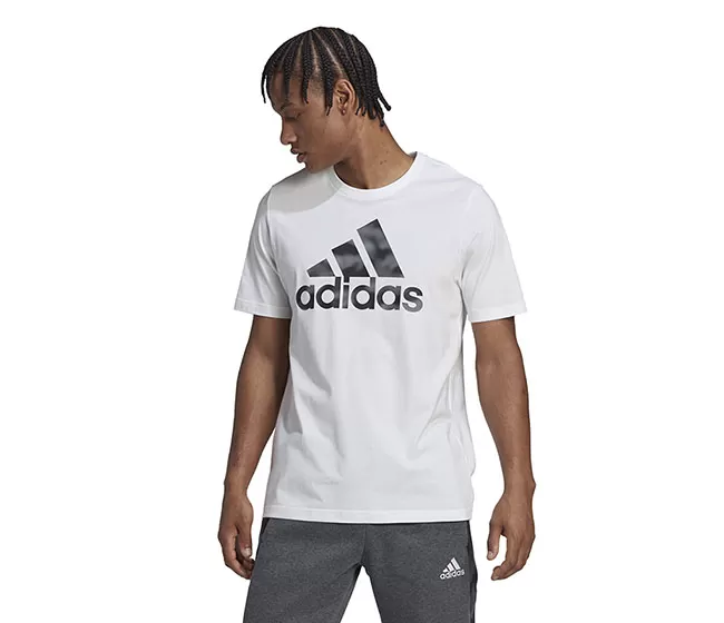 Adidas Essentials Camo Tee (M) (White) 3 Adidas Essentials Camo Tee (M) (White)