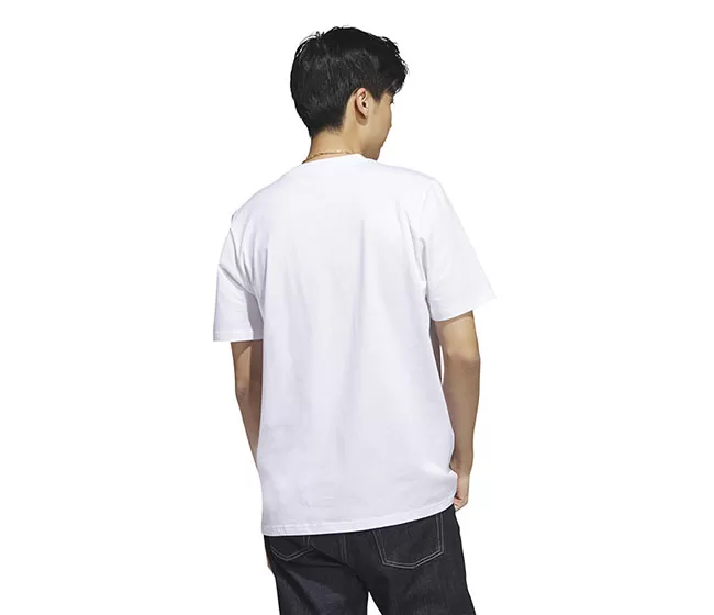 Adidas Americana BOS Graphic Tee (M) (White) 4 Adidas Americana BOS Graphic Tee (M) (White) - Image 2