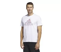 Adidas Americana Graphic Tee (M) (White)