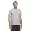 Adidas Americana Graphic Tee (M) (Grey) -Pickleball Shop CAMT8W GRY 1