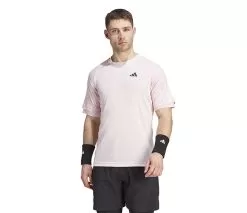 Adidas Melbourne Raglan Tee (M) (Clear Pink)