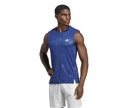 Adidas Melbourne Sleeveless Tee (M) (Victory Blue)