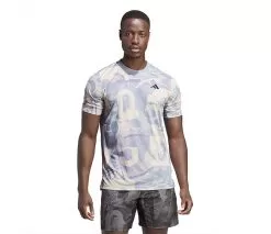 Adidas Club Graphic Tee (M) (Wonder Taupe)