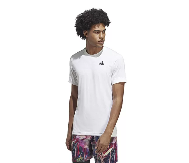 Adidas Tennis Freelift Tee (M) (White) 3 Adidas Tennis Freelift Tee (M) (White)