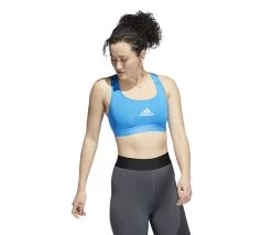 Adidas Powerreact Medium Support Bra (W) (Blue)