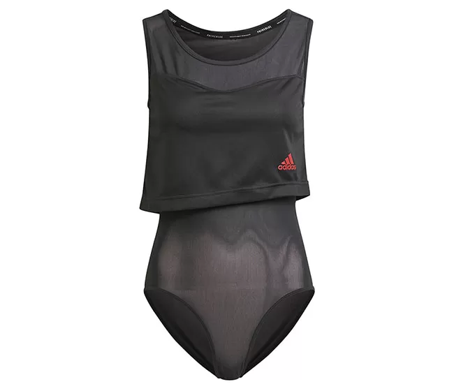 Adidas Primeblue Leotard (W) (Black) 3 Adidas Primeblue Leotard (W) (Black)