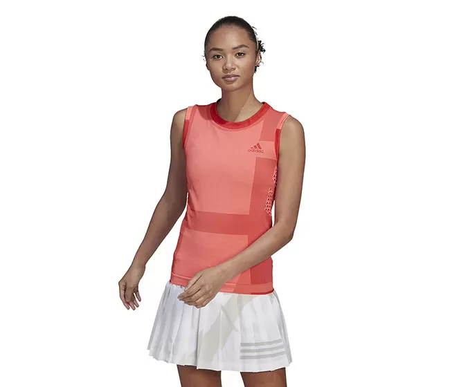 Adidas Tennis Premium Tank (W) (Red) 3 Adidas Tennis Premium Tank (W) (Red)