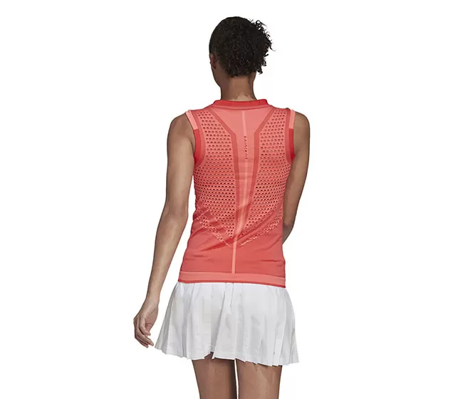 Adidas Tennis Premium Tank (W) (Red) 4 Adidas Tennis Premium Tank (W) (Red) - Image 2